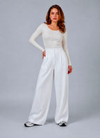 Classic Wide Leg Pants
