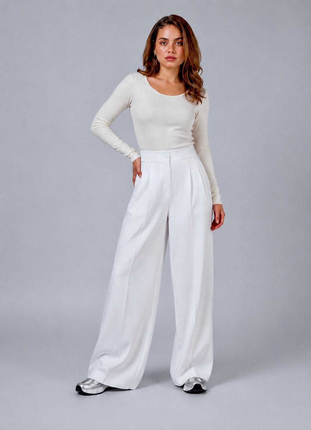 Classic Wide Leg Pants