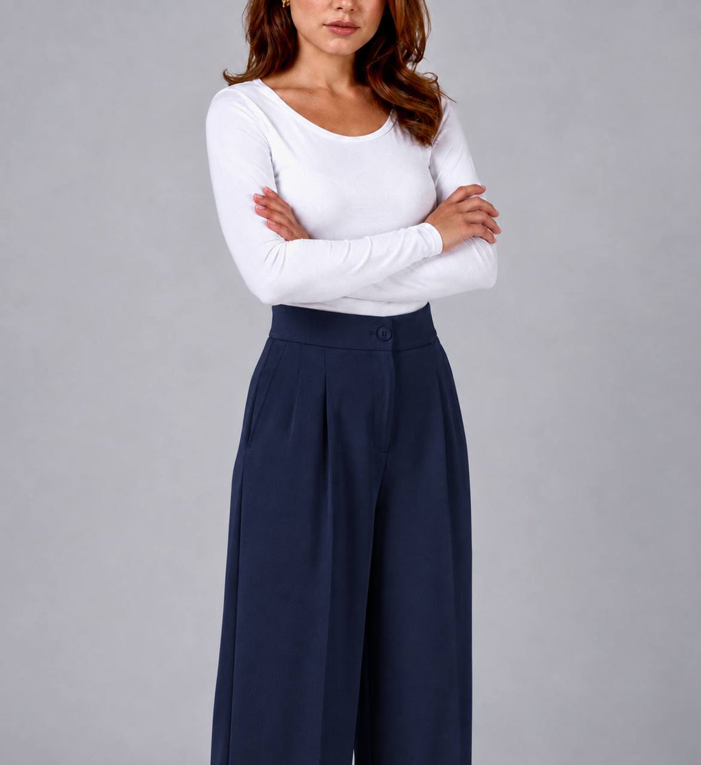 Classic Wide Leg Pants