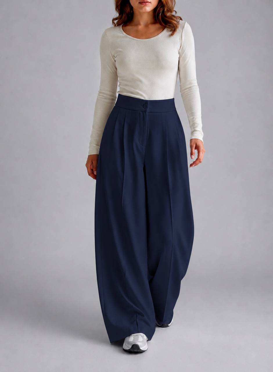 Classic Wide Leg Pants