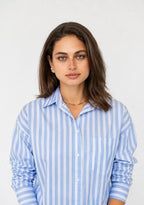 Oversized Poplin T-Shirt